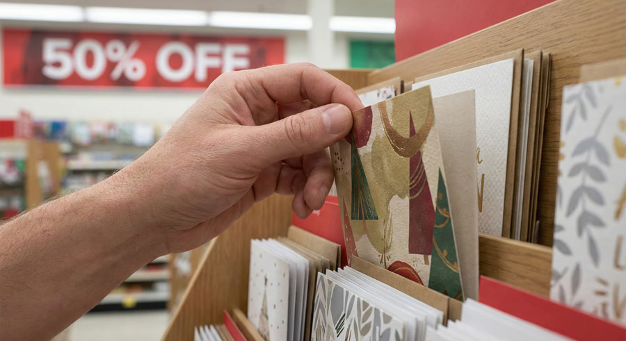 Image of card shop